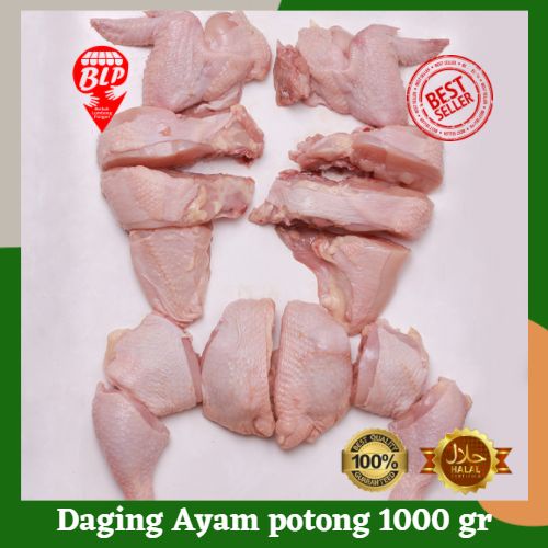 

Daging Ayam Potong Karkas 1000 gr Berkah Lumbung Pangan