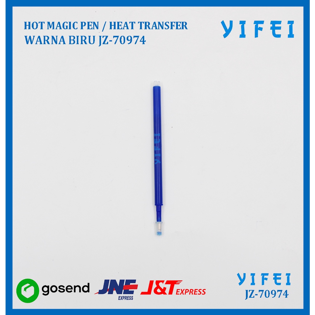 HOT MAGIC PEN / HEAT TRANSFER PEN WARNA BIRU YIFEI-70974