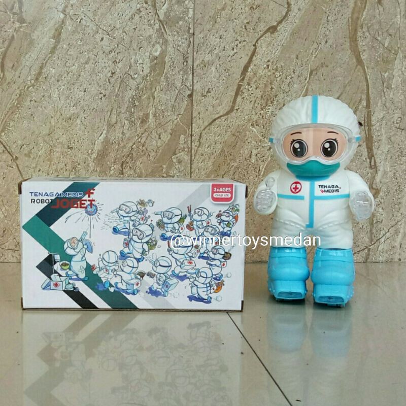 Robot Joget Tenaga Medis / Robot Dance Pahlawan Covid19