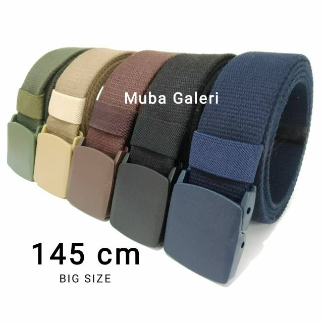 Ikat Ggang Jumbo Sabuk Gesper Pria Anti X Ray Big Size Indonesia