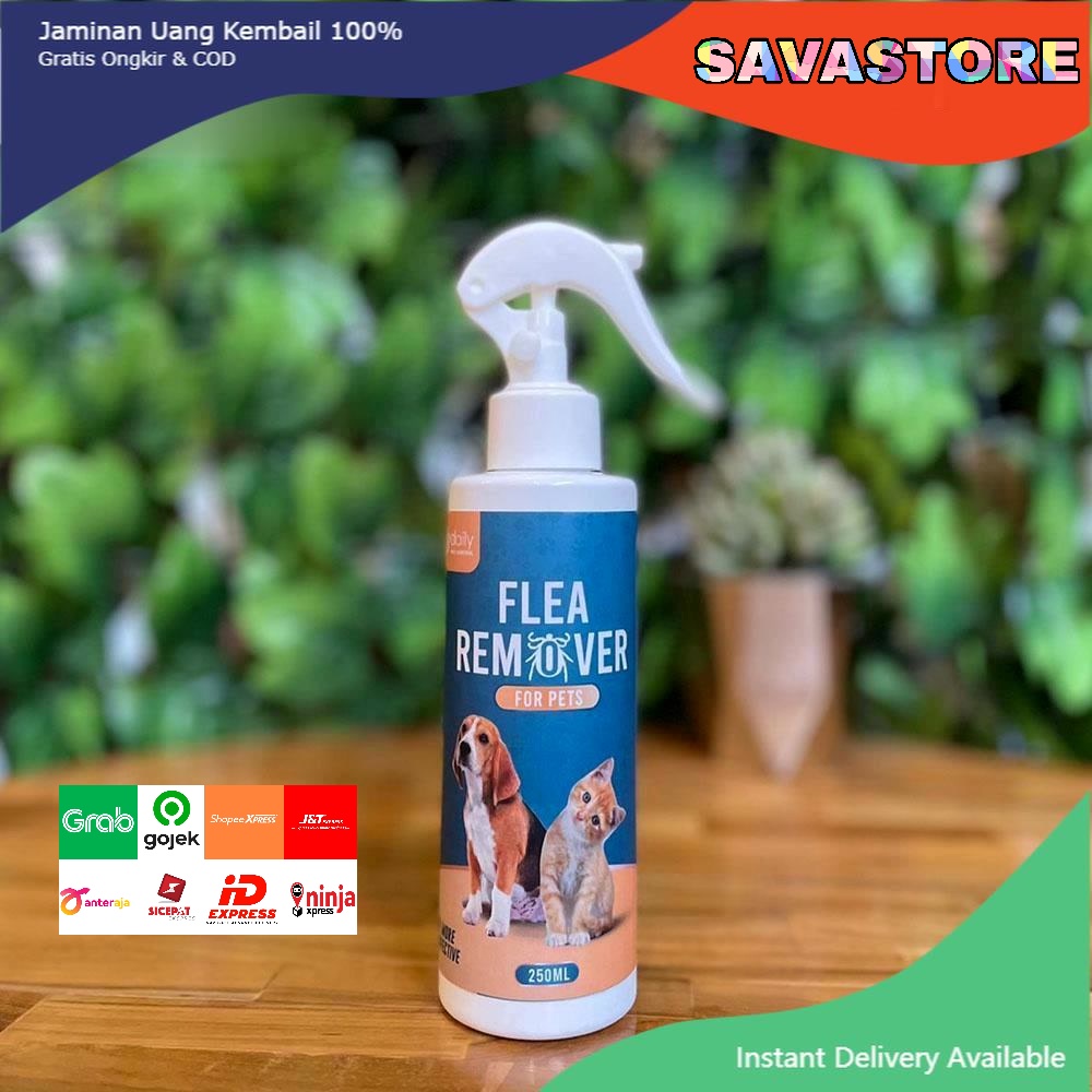 OBAT KUTU KUCING ANJING KELINCI AMPUH !!! DAILY FLEA REMOVER BAHAN ALAMI 100% &amp; ORGANIK