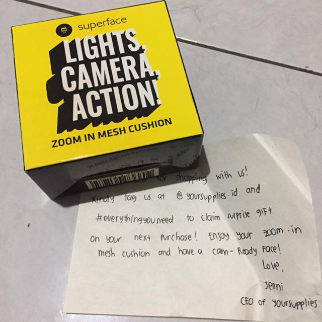 Superface Zoom In Mesh Cushion Paket Termasuk Refill