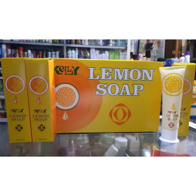 Kelly Lemon Soap 75gr Kemasan Besar 75 gr 75g Shopee