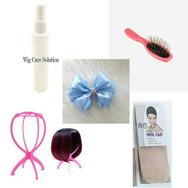 PAKET 5pcs/set holder wig/rambut palsu