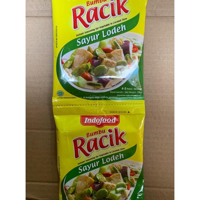 

Bumbu Racik Sayur Lodeh (1 renceng @ 10 pc)