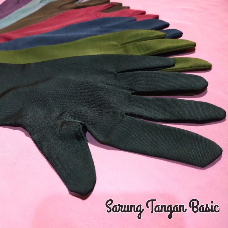 Sarung Tangan Wanita Akhwat Jersey Premium Quality | YAF PRODUCT