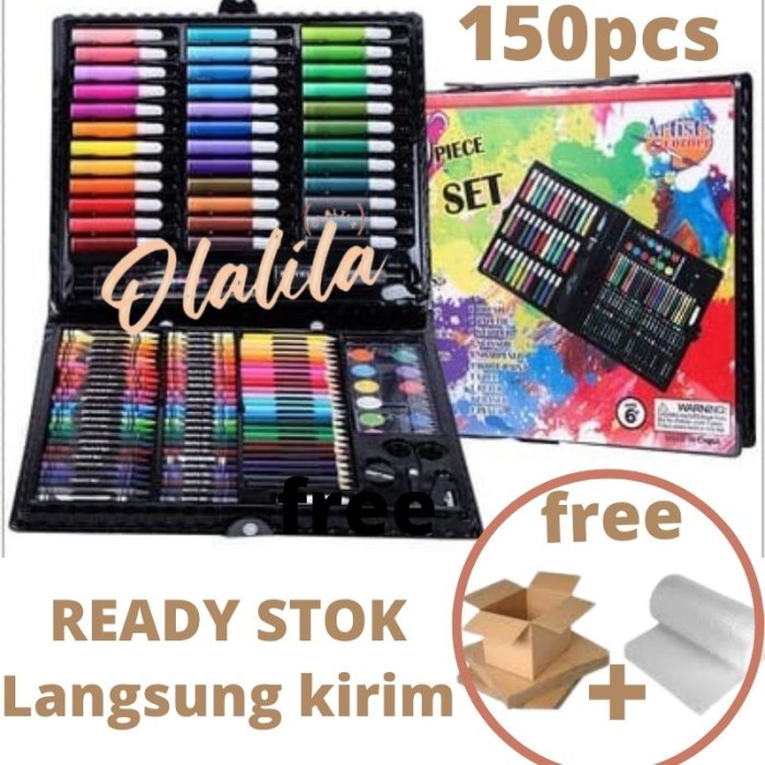 

Hemat Crayon Anak 150 Pcs Pensil Warna Alat Lukis Set Crayon Set Kado Ultah Bagus