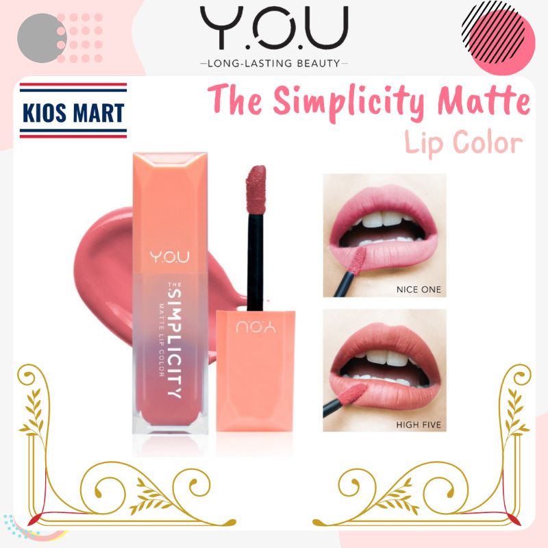 Kosmetik You The Simplicity Matte Lip Color by YOU Makeups