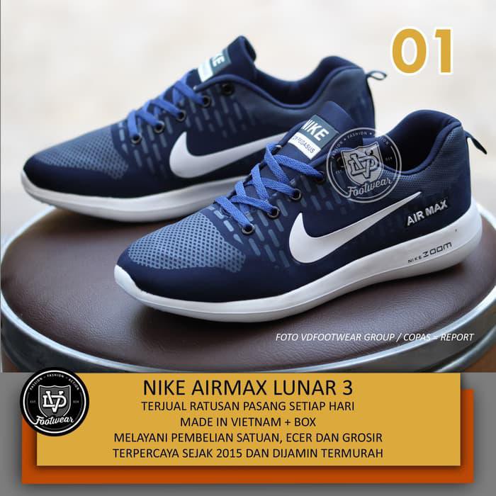  Sepatu  Olahraga Pria  Terbaru Sepatu  Running  Nike  Go 