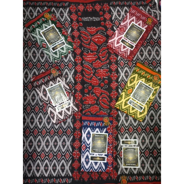 sarung goyor printing kwalitas export motif terbaru king husain/botol java/botol zaitun