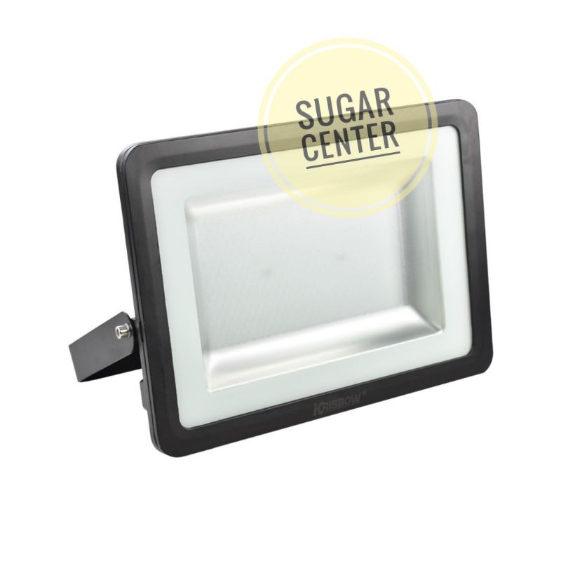 Krisbow Lampu Sorot LED 200 Watt Ip65/Lampu Sorot Outdoor/Lampu Sorot Tahan Cuaca/Lampu Sorot LED