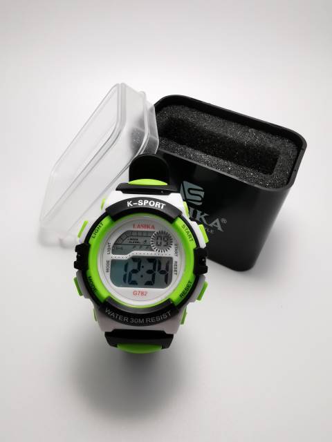 Jam tangan digital Anak Anak Remaja water Resist Lasika 782