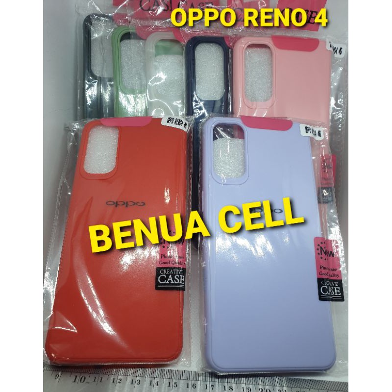 SOFTCASE - CASE TPU 3D CAMERA OPPO RENO 4  NEW HOT