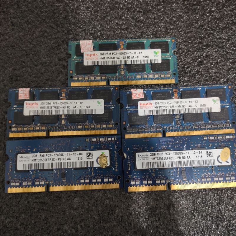 RAM Laptop DDR3 2GB 4GB 8GB 16GB DDR3 10600 12800 1333Mhz 1600Mhz
