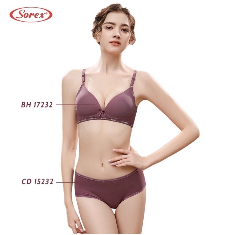 BH Sorex 17232 Bra Busa Tanpa Kawat Cup B Kait 2 Best Seller