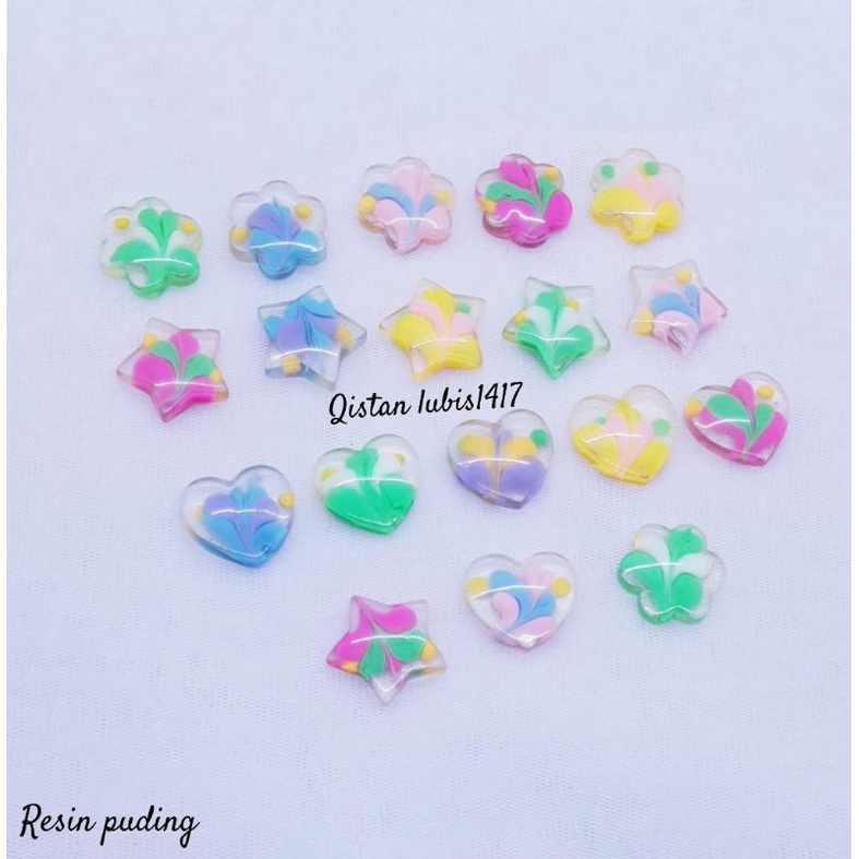 Resin puding