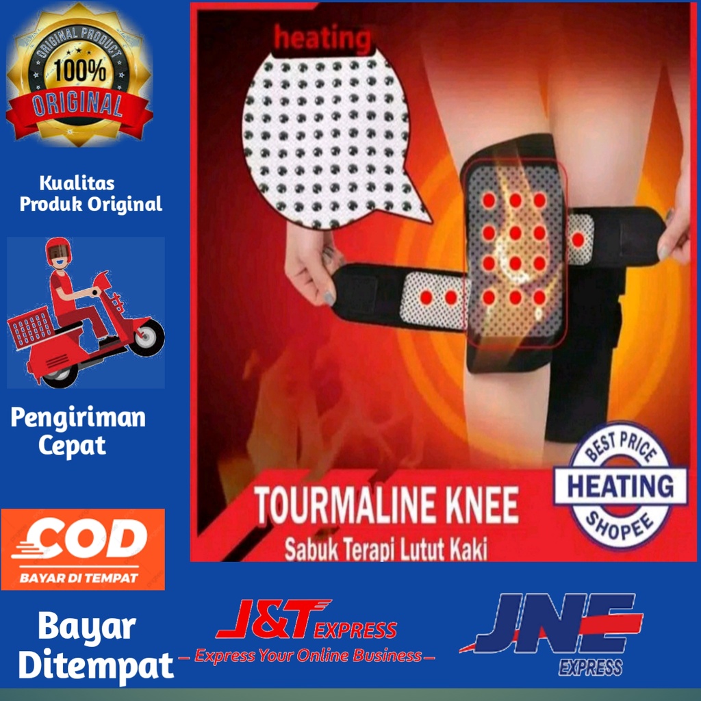 [BISA COD] Sabuk Terapi Pemanas Lutut / Magnetic Therapy Self Heating Knee Pads