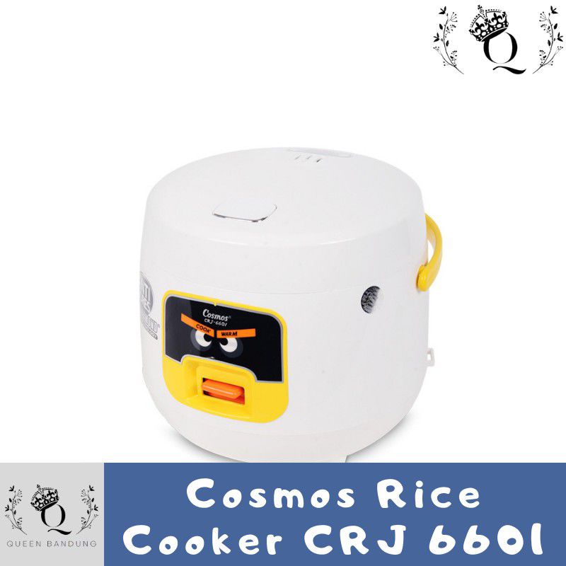 Rice Cooker Cosmos CRJ 6601 WHITE dan BLACK