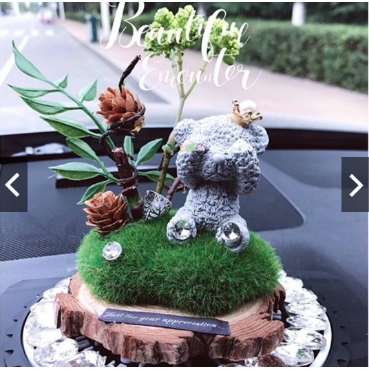 AVA Parfum Pewangi Pajangan Dasboard Mobil Back To Nature Garden Teddy C390