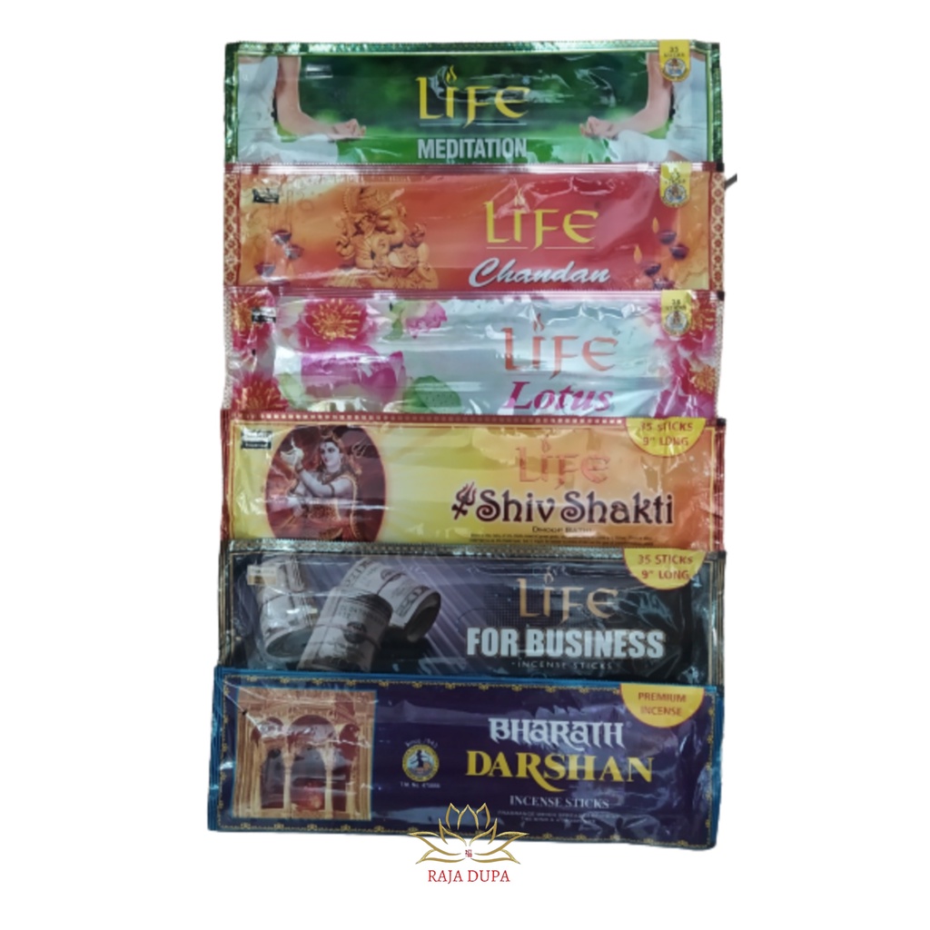 Darshan Life Pouch Plastic 35s / Hio India Dupa Wangi