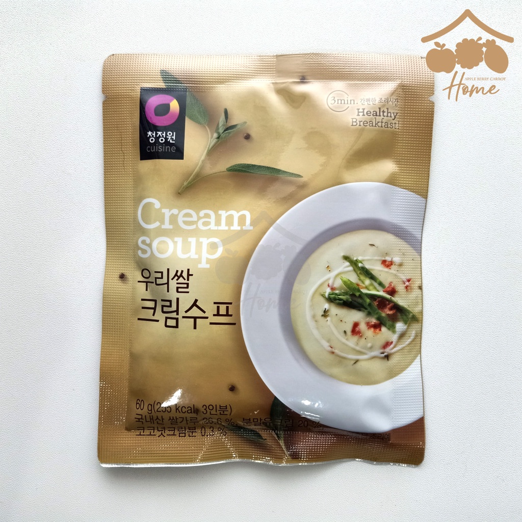 

Chung Jung One Instant Cream Soup sup krim instan korea cuisine 60gr