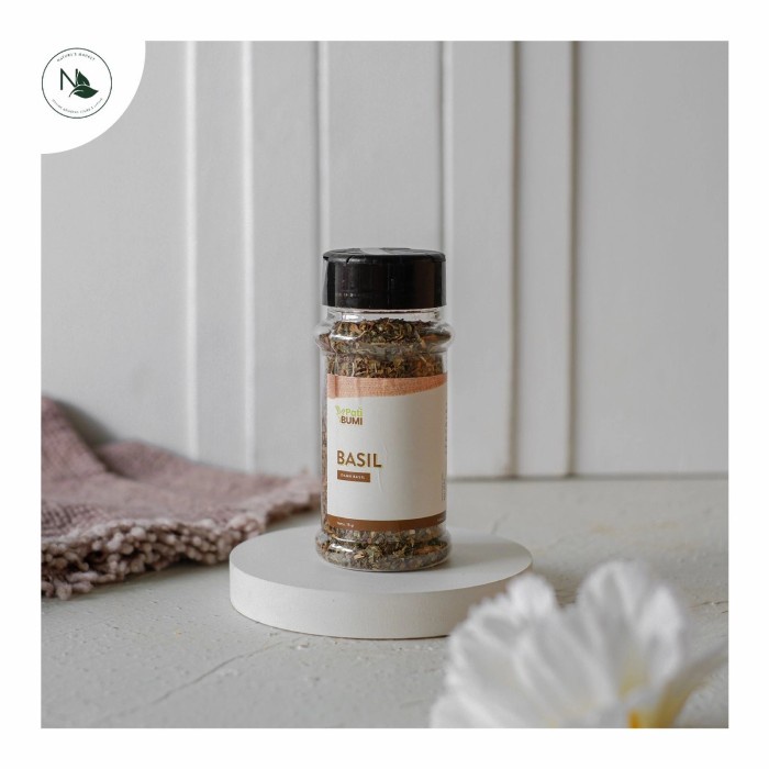 

Pati Bumi Dried Herbs - Basil 18gr