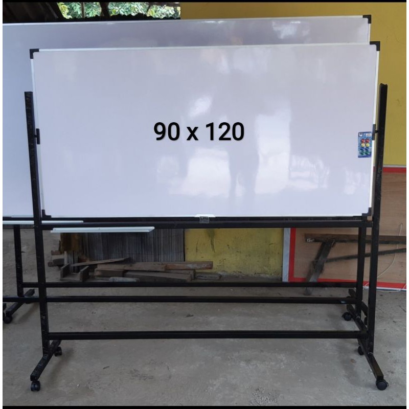 Jual Whiteboard papan tulis 90 x 120 + standing Indonesia|Shopee Indonesia