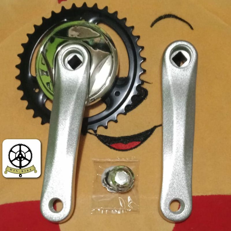 win_bike COD crank singel 36 T proweel panjang arm 152mm