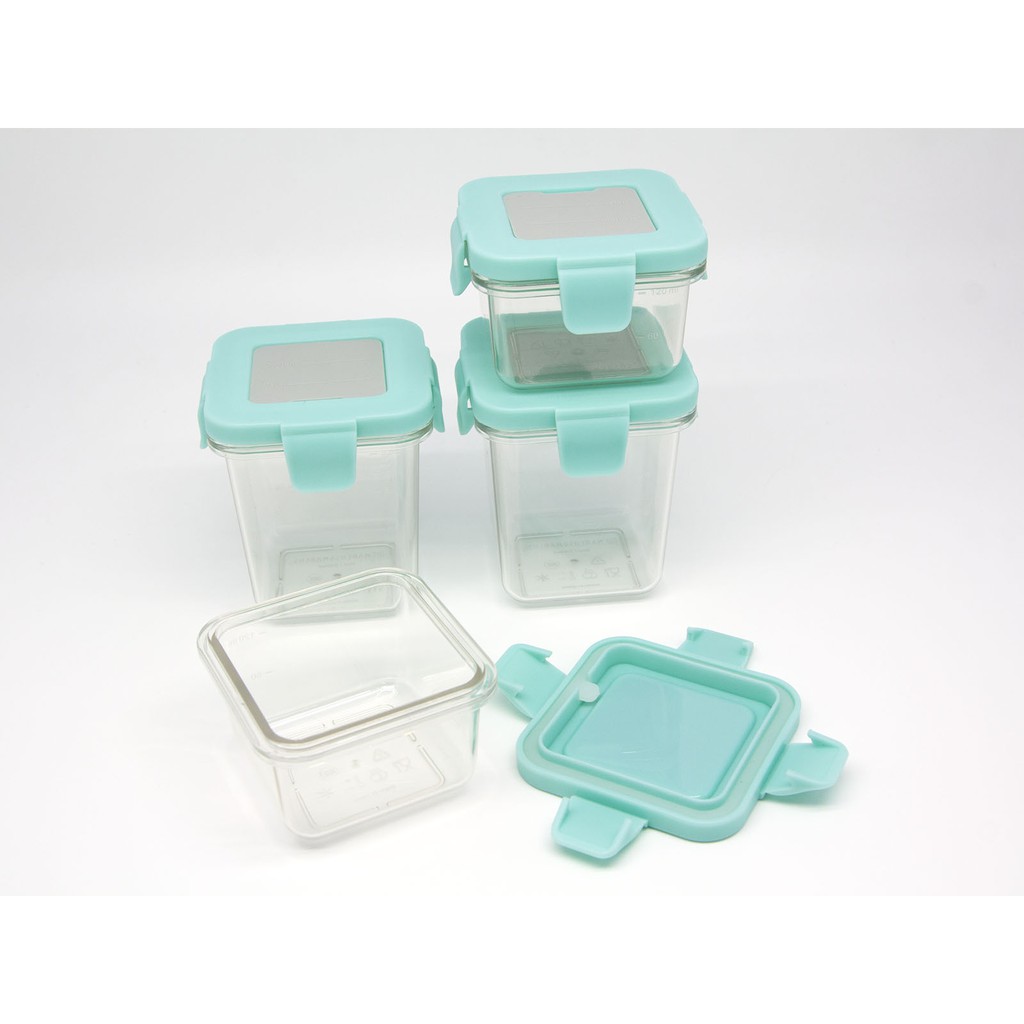 Marcus &amp; Marcus - Tritan Air Tight Container (4pcs)