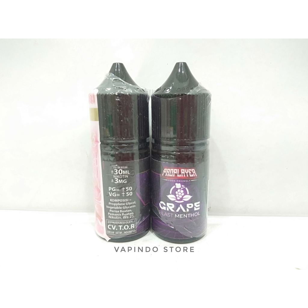 SALT PODS FRIENDLY PRO PLAYER GRAPE BLAST MENTHOL 30ML LIQUID