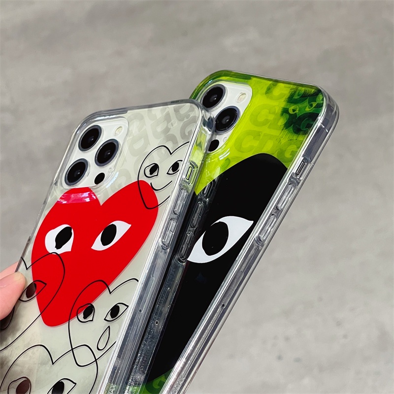 Play Hard Case Tpu Shockproof Anti Jatuh Bentuk Hati Untuk Iphone 11 12 13pro 11PROMAX