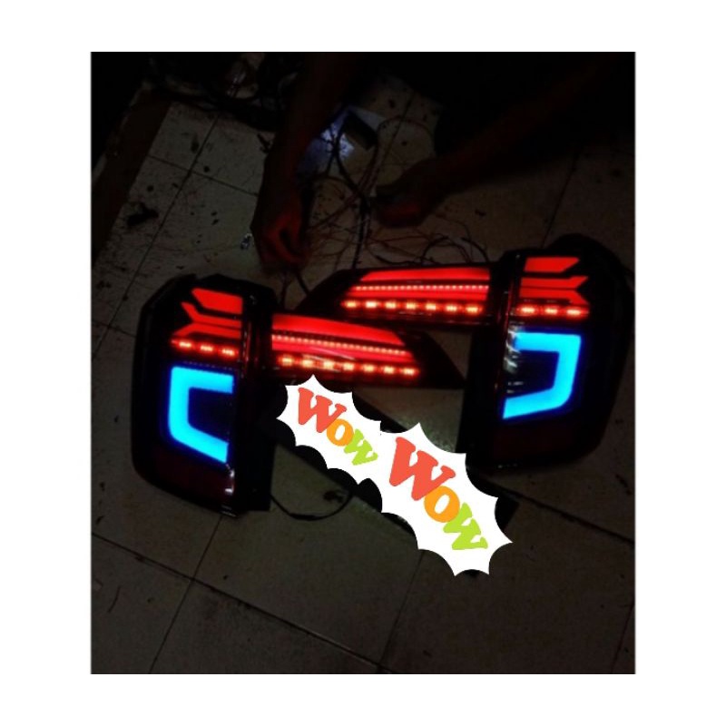 Lampu Custom Calya Sigra LED Bar Lazy.Lampu Stoplamp Bagasi Sigra Calya LED Bar.Stoplaml Lampu Caste