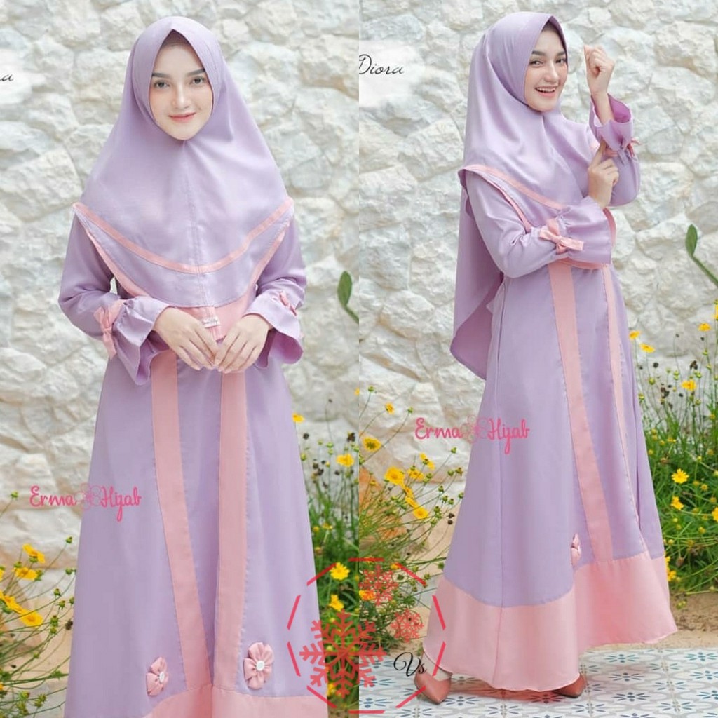 GAMIS MAXI SYAR I ERNA / GAMIS CANTIK / GAMIS MUSLIM / SYAR I MUSLIM / GAMIS KEKINIAN