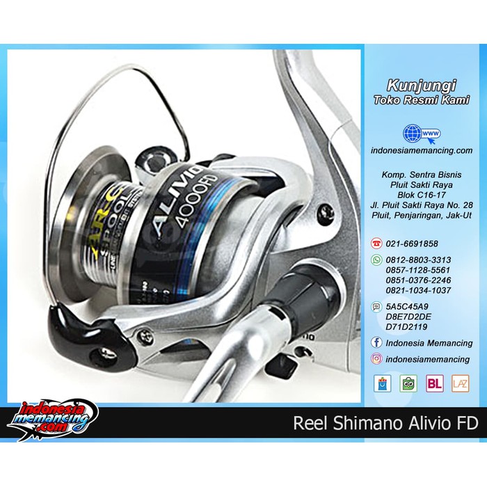 Promo Reel Spinning Shimano Alivio 2500FD