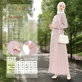 Gamis Endomoda Terbaru Endomoda Pc 111 Shopee Indonesia