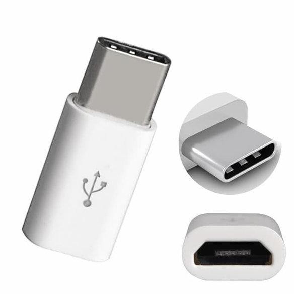 Jual Converter Micro USB To Type Tipe C 3.1 Original Konektor Adapter Samsung Asus Oppo Xiaomi Murah