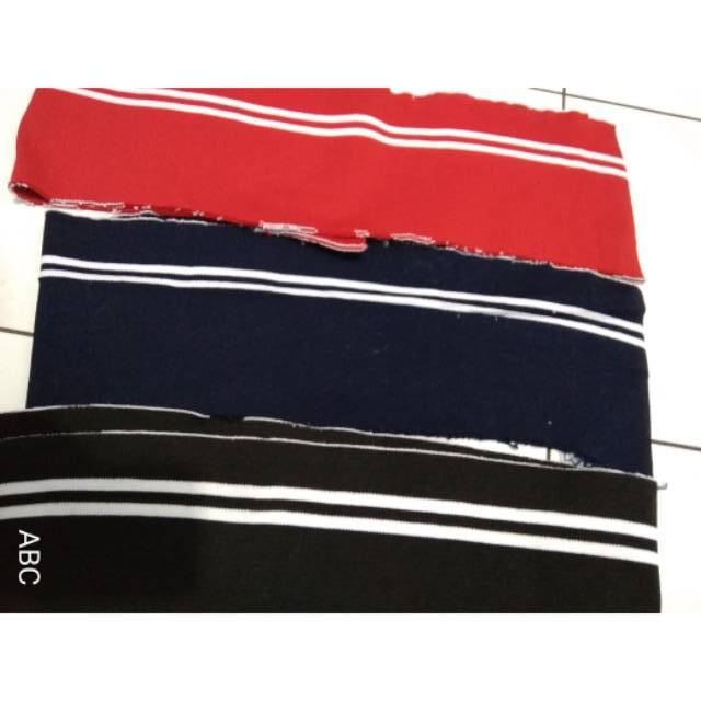 Rib jaket/manset gamis