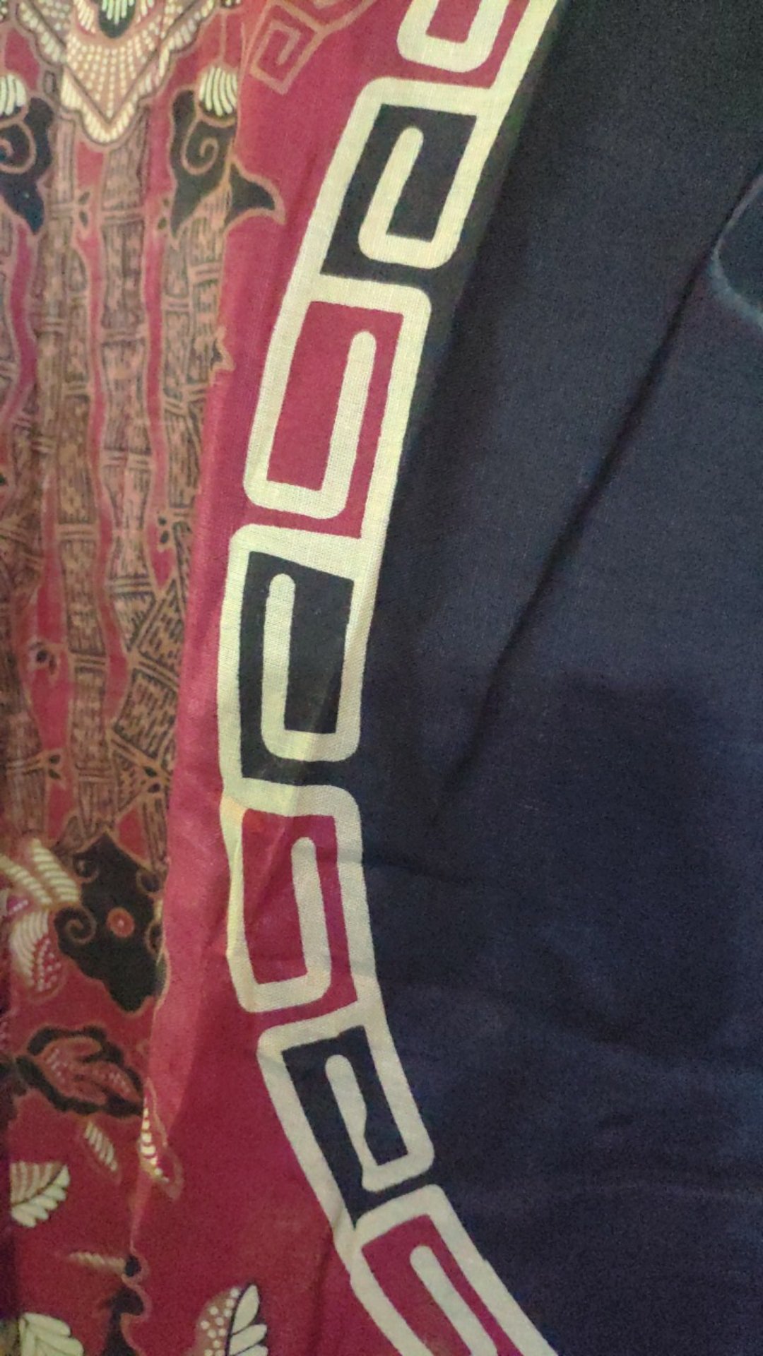 Batik Kalongan Hrb026 Kenongo Kemeja Hem Pendek Padi Pekalongan 58