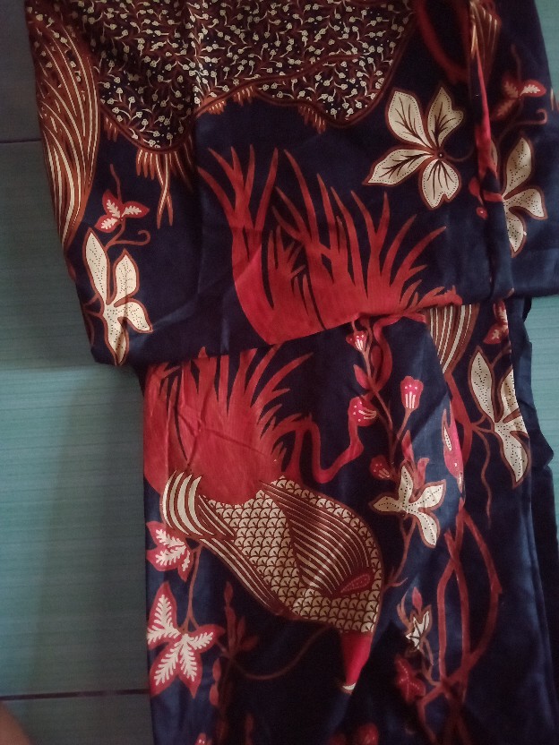 Gamis Batik Sriwedari Maxi Bumil/busui Katun Sogan Allsize & Jumbo