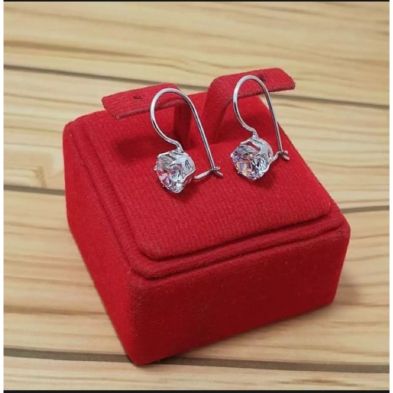 anting desy silver perhiasan wanita fashion