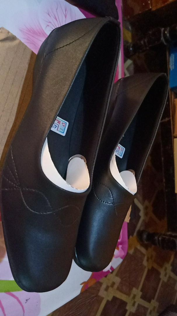 Sepatu Pantofel Wanita Sul Baru Ps7 Hitam