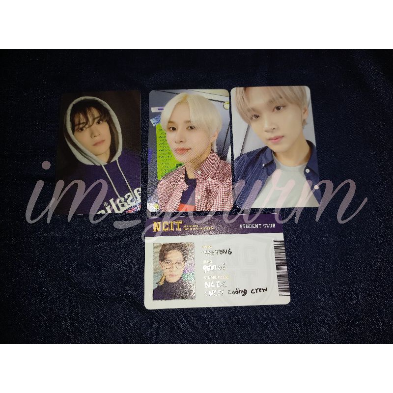 UNSEALED PHOTOPACK NCIT JAEHYUN JUNGWOO HAECHAN TAEYONG