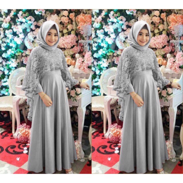 ABA agen baju GAMIS BRUKAT TIARA