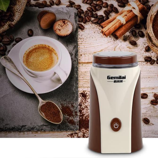 Electric Coffee Grinder Portable Mesin Penggiling Kopi Otomatis