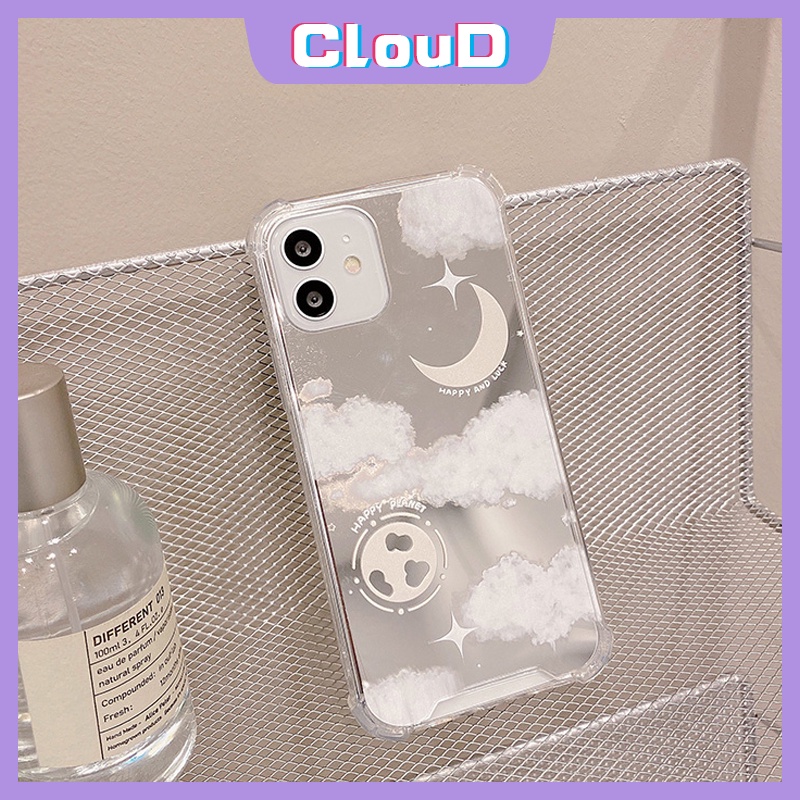 Soft Case Tpu Motif Langit Berbintang Untuk iPhone 11 12 13 Pro Max 7Plus 8Plus X XR XS Max SE 2020