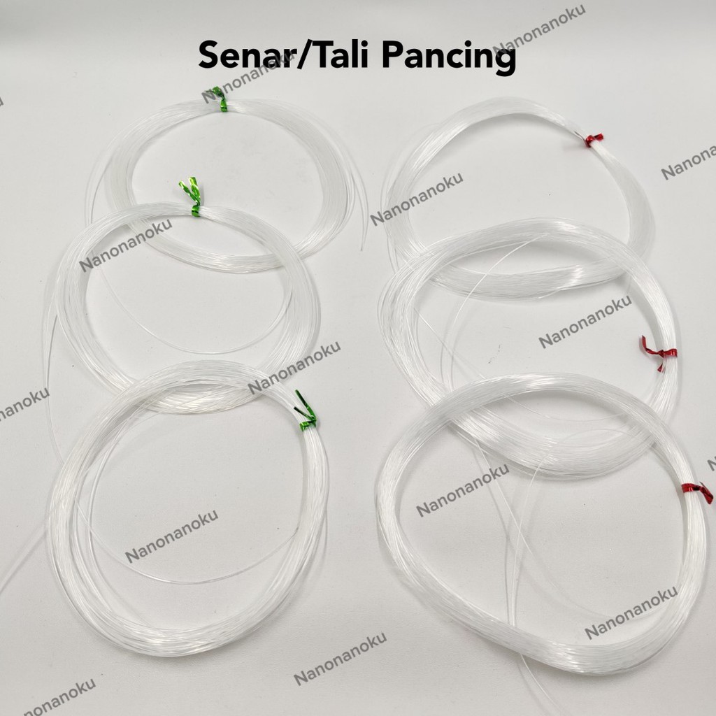 Benang/Tali/Senar Pancing 0,7 dan 0,8 mm TIDAK Elastis