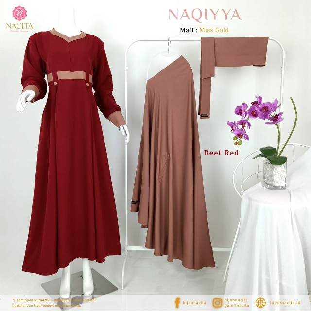 Gamis set Naqiyya by Nacita