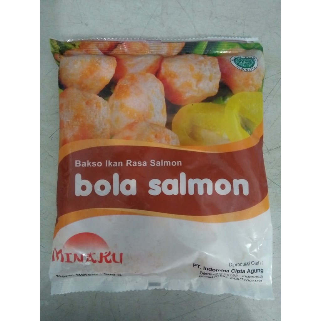 

MINAKU BOLA SALMON 500GR