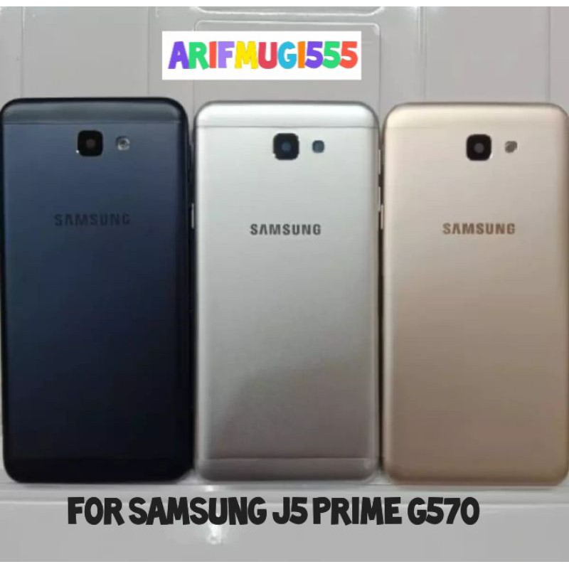 BACKDOOR BACK DOOR TUTUP BELAKANG SAMSUNG J5 PRIME G570 ORIGINAL