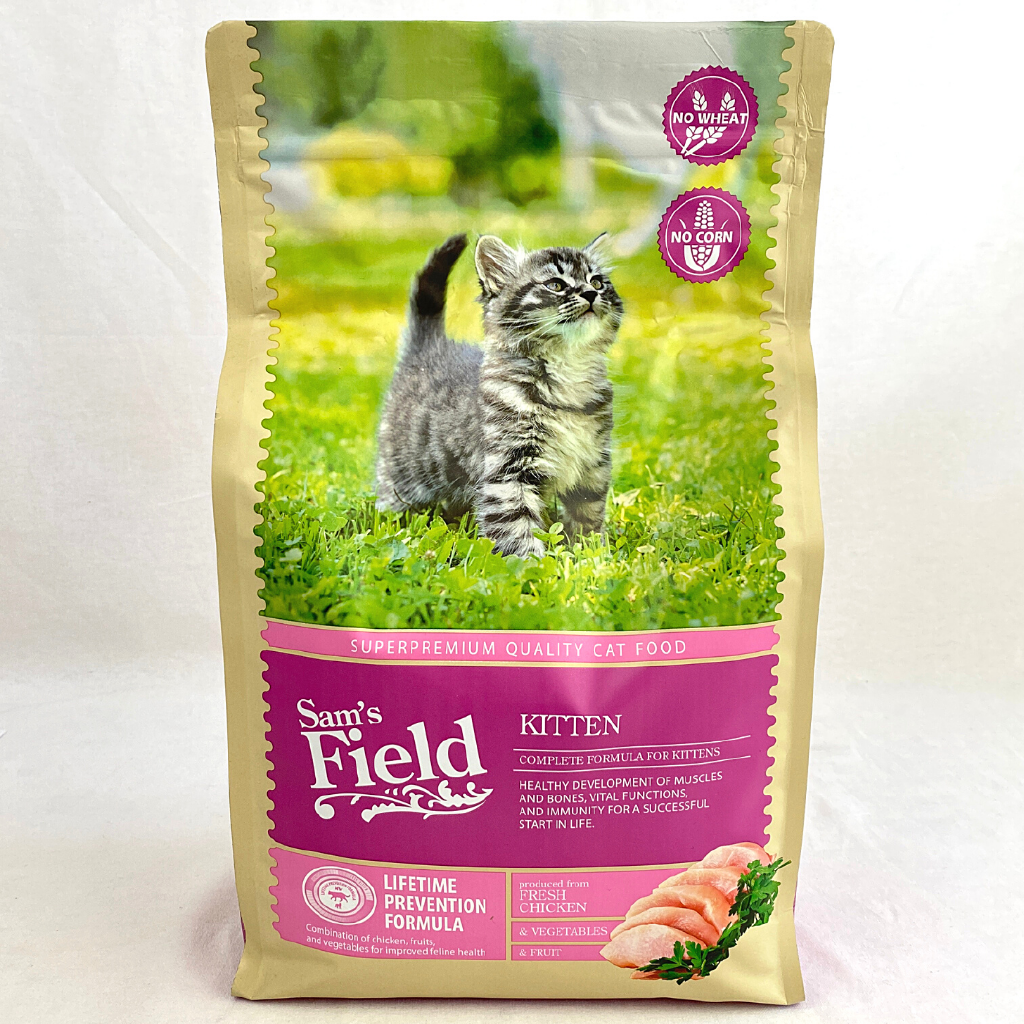 

SAMSFIELD Makanan Anakan Kucing KITTEN Chicken and Rice 2,5kg